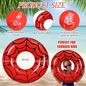 Trending 24 Inch Kids <b>Inflatable</b> Pool <b>Float</b> Cute Fruit Swim Ring Tube for Boys Girls Summer Beach Lake Party Vacation Water Toys - Product Image 5