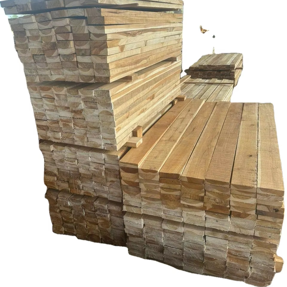 High Quality Premium Teak Lumber Logs Raw Timber Materials for Export