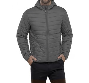 Custom Logo Streetwear Customized design and color of men puffer <b>jacket</b> with breathable <b>waterproof</b> and windproof quality - Product Image 1