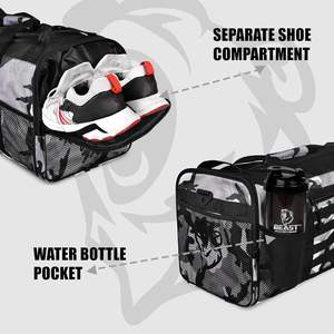 Bolsa de Gimnasio de Lona Transpirable Ligera de Primera Calidad, con Logotipo Personalizado, Impresión Sublimada a Color, Unisex, Bolsa Resistente para Gimnasio - Product Image 3