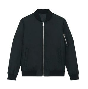 Respirant bas quantité minimale de commande vêtements d'extérieur hommes Bomber veste haute qualité hiver chaud élégant hommes fermeture éclair Bomber veste - Product Image 6