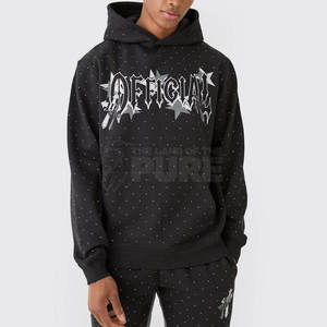 Chándales Deportivos de Primera Calidad al por Mayor para Hombre, Ligeros, con Pedrería, Ropa Deportiva, Chándales con Pedrería para Hombre - Product Image 6