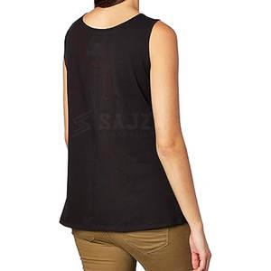 Camiseta de Tirantes de Punto para Mujer, Venta Directa de Fábrica, Transpirable, Ecológica, Ligera, Mezcla de Algodón - Product Image 3