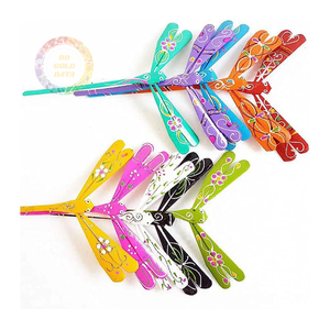 Balance décorative libellule en bambou-Pièce écologique, fabriquée à la main, parfaite pour la vente en gros et les boutiques de cadeaux - Product Image 1