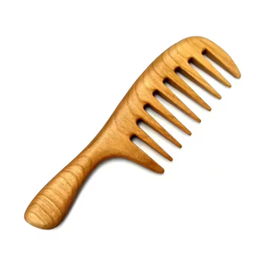Peine de madera para el cabello, regalo de cumpleaños de cabello natural para ella para mamá, salón de salón y uso doméstico disponible a precio competitivo - Product Image 5