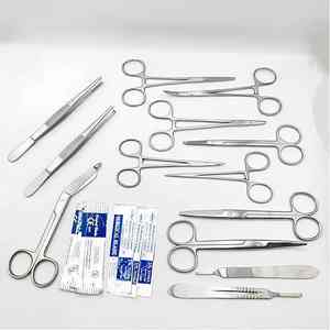 Kit de chirurgie Ensemble d'instruments chirurgicaux en acier inoxydable Kit d'outils médicaux pour les cliniques hospitalières et les ciseaux chirurgicaux à usage dentaire - Product Image 4