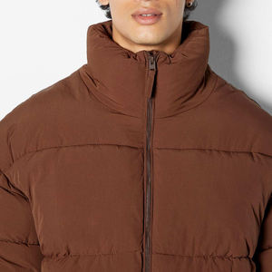 Latest Arrival Plus Size <b>Men's</b> Winter Warm Puffer <b>Jacket</b> Custom Canvas Stand Collar Wholesale New Arrival Puffer <b>Jacket</b> for <b>Men</b> - Product Image 5
