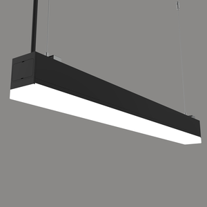 LED Linear <strong>Light</strong> <strong>Fixture</strong> 30W Black White lightning up and Down Led Ceiling <strong>Light</strong> for <strong>Office</strong> Retail Supermarket Shop Home - Product Image 1