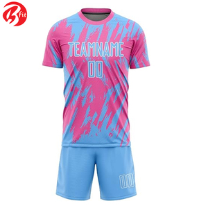 Uniforme de equipo de adultos de ropa de fútbol para hombre con estampado de peso pesado con camiseta y camisetas de fútbol de corte automatizado - Product Image 4