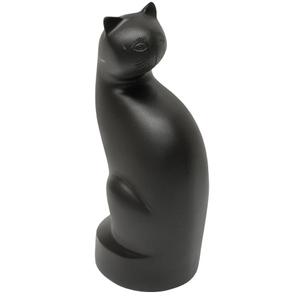 Urnes pour animaux de compagnie de crémation de chat assis en laiton de haute qualité avec des urnes funéraires en métal poli pour des urnes de crémation de chat de cendres humaines - Product Image 2