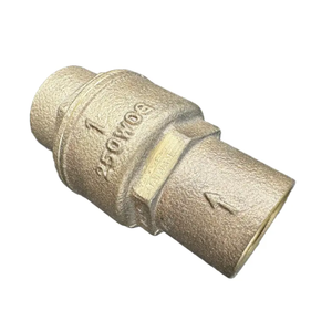 300PSI เช็ควาล์วทองแดงชุดยกสปริง wog NPT bspt ร่องซ็อกเก็ตเชื่อมก้นเชื่อมไฮดรอลิกความใหญ่ทั่วไป - Product Image 5