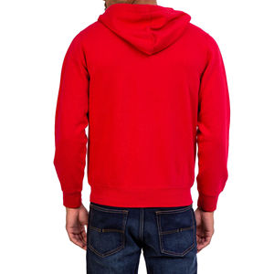 Sweat-shirts d'hiver pour hommes tendance, 100% coton, teinture unie, service OEM, taille personnalisée, nouveau design de fermeture éclair, prix de gros - Product Image 5