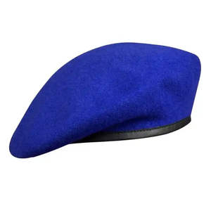 Ceremonial <b>Beret</b> High Quality Ceremonial 100% Wool Men's Custom Ceremonial <b>Beret</b> Fashionable <b>Beret</b> Hat - Product Image 6