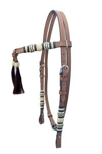 Cabestro de Cuero Occidental de Primera Calidad, Cabestro de Cuero Crudo con Nudo Futurity para Montar a Caballo a un Precio Accesible - Product Image 3