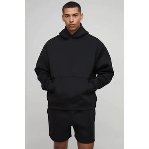 Ensemble à la mode Fabrication pakistanaise Sweat à capuche et Short Havier GSM 450 Sweat à capuche surdimensionné et Short Relaxed Fit OEM Service - Product Image 6