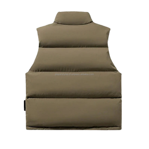 เสื้อกั๊กพัฟเฟอร์แบบกลับด้านได้สำหรับผู้ชาย ยี่ห้อ Player Styles กันลม ระบายอากาศได้ดี เหมาะสำหรับฤดูหนาว รับผลิตแบบ OEM ขายส่ง - Product Image 2