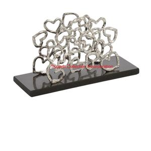 Servilletero de Metal con diseño de hojas de Ginkgo moderno para mesas, dispensador de servilletas de mesa con acabado elegante, decoración de cocina y comedor - Product Image 5