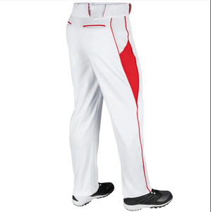 Pantalon de baseball personnalisé OEM tissu extensible respirant évacuation de l'humidité conception de taille élastique durable ajustement confortable style imprimé - Product Image 2