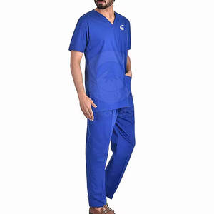 Uniforme médico de talla grande hecho a medida cómodo y ligero tejido de punto uniformes hospitalarios - Product Image 4