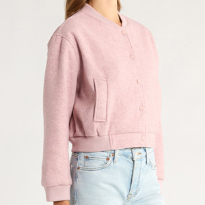 Chaqueta universitaria de moda para mujer, chaquetas con letras personalizadas, ropa deportiva informal, chaqueta de béisbol de lana, estilo Otoño Invierno - Product Image 5