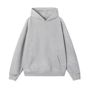 Sudadera con Capucha Personalizada para Hombre, con Logotipo Frontal, 100% Algodón, Tejido de Felpa, Diseño Sólido, con Bolsillo y Capucha, para Invierno - Product Image 4