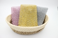 Triple couche la plus vendue avec l'épurateur d'éponge de filet à bulles de forme de couette