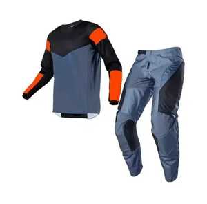 Maillot personnalisé Team RAC Motocross Racing Respirant 100% Polyester Manches longues Col V Top Manches raglan Haut évacuant l'humidité - Product Image 2
