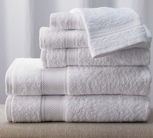 Toallas de baño de algodón 100% de alta calidad de secado rápido con patrón novedoso embalaje personalizado OEM hecho en Vietnam - Product Image 5