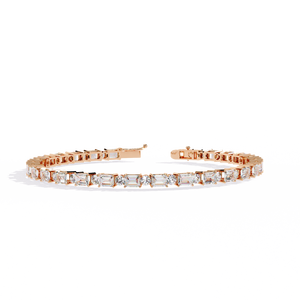 Fabulosa Pulsera y Brazalete de Diamantes Cultivados en Laboratorio en Oro de 18K, Joyería de Lujo - Product Image 1