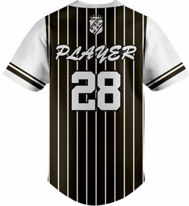 Maillot de baseball personnalisé sublimé, uniforme d'équipe personnalisé pour hommes, femmes, grandes tailles, respirant, séchage rapide, 100% polyester - Product Image 4