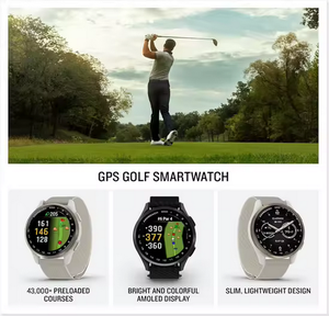 Reloj Inteligente de Golf con Pantalla IPS, Navegación GPS, Rastreador de Actividad, Sistema de Ejecución de Golpes/Alineación de Putts, Rastreador de Sueño, IP67 - Product Image 3