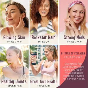 İyi %100 Doğal Saf Kolajen Tozu Keto Kolajen Protein Tozu Cilt Organik Peptit Deniz Kolajeni Tozu - Product Image 4