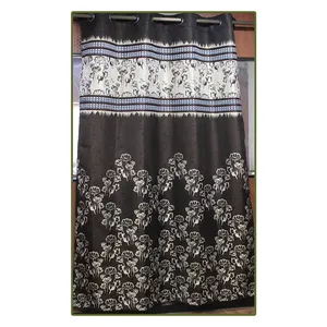 Best Quality Polyester Fabric Blue Star Panel Home Decorative Curtains Neelkamal Wholesale Supplier