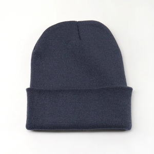 Bonnet d'hiver tricoté avec logo jacquard personnalisé Bonnet moelleux à rayures colorées Bonnet d'hiver chaud en tricot Bonnet en mohair jacquard - Product Image 6