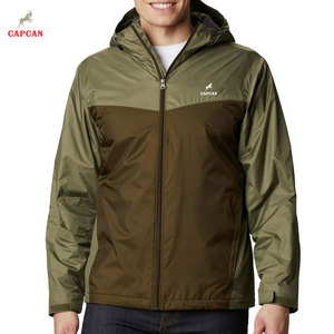 <b>Lightweight</b> Hooded Canvas Windbreaker <b>Jacket</b> High Quality Eco-Friendly Nylon/Polyester Winter <b>Jacket</b> <b>for</b> <b>Men</b> - Product Image 1