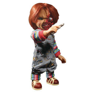 Muñeco Chucky de 15 Pulgadas con Cara de Pizza Parlante para Niños, Juguete de Estilo Blythe con Funcionamiento a Pilas, Modelo de Dibujos Animados de Porcelana y Vinilo - Product Image 2
