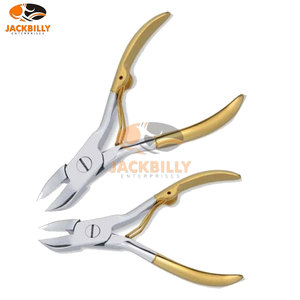 Ciseaux à couronne de qualité supérieure 10.5 cm Pointe TC Instruments chirurgicaux dentaires droits et incurvés en acier inoxydable Instruments médicaux - Product Image 3