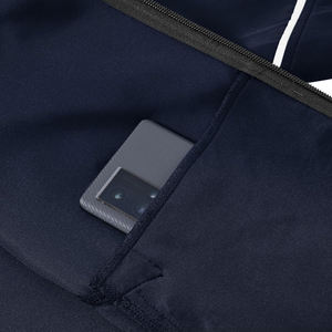 Survêtement pour homme Urban Charm en pur coton avec veste à ouverture facile et bas assortis pour un usage quotidien sans effort - Product Image 4