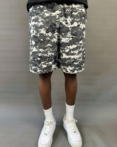 Shorts décontractés élégants pour hommes, 100 % coton, écologiques, motif uni, anti-plis, respirants, séchage rapide, vente en gros, best-seller - Product Image 5