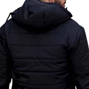 Veste d'hiver pour homme de haute qualité, personnalisée, légère, à col montant, style tendance, respirante, coupe-vent - Product Image 6