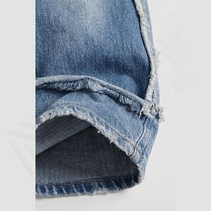 Nouveau style – Jean en denim décontracté pour homme, coupe droite, couleur unie, tendance coréenne, passe-partout, tissé, coupe ample, couleur personnalisable, qualité supérieure - Product Image 6