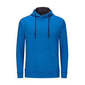 Quick Dry Custom high Quality Breathable Men's fitness Hooded sport <b>hoodie</b> with thick round neck winter pullover <b>fleece</b> <b>hoodie</b> - Product Image 3