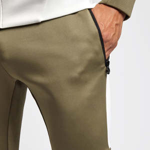 Custom Logo <b>Full</b> <b>Zip</b> <b>up</b> <b>Hoodies</b> Men Polyester Sportswear Jogger Tracksuit Two Pieces Men Wholesale Sweatsuit - Product Image 6