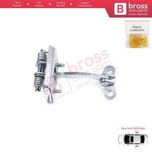 BDP1306 limiteur de sangle d'arrêt de charnière de porte arrière pour Xsara N0 N1 N2 1997-2006 9181C0 Bross pièces automobiles fabriquées en turquie - Product Image 4