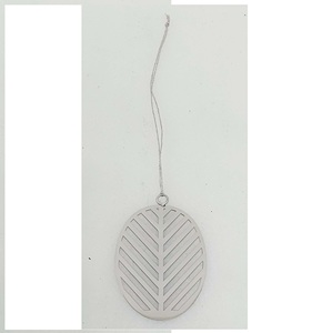 Decoración Navideña de Metal con Forma Personalizada, Moderna, Móvil, de Calidad Premium, Textura Grabada, Copo de Nieve Colgante, Acero Inoxidable - Product Image 6