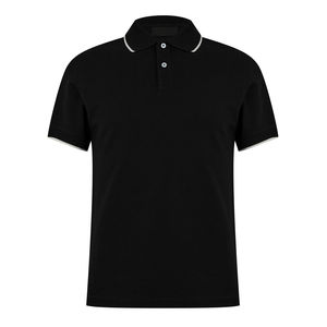 Polos de hombre de bajo costo hechos en fábrica hechos de algodón 100% Premium con diseños personalizados Polos en colores contrastantes - Product Image 3