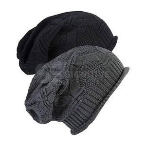 Stylish <b>Slouch</b> <b>Beanie</b> Hat Perfect For Winter Street Outfits Sports Travel And Daily Life Warm Fleece <b>Beanie</b> Hat - Product Image 5