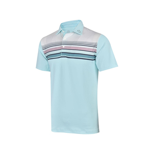 Polo de golf personnalisé de haute qualité pour hommes Polo d'affaires uni Camisas brodé en coton et polyester uniforme de travail avec logo personnalisé - Product Image 1
