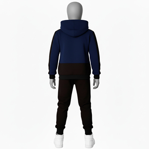 Haute qualité enfants deux pièces enfant en bas âge survêtement garçons à capuche et pantalon survêtements enfants survêtement à capuche ensembles - Product Image 4