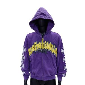 Sudadera con Capucha para Hombre, Elegante, 100% Algodón, Casual, Ecológica, de Secado Rápido, con Estampado DTG Personalizado, Bordada, Lavada, Corte Regular, para Invierno - Product Image 1